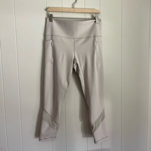 Women's Gray High-Waisted Leggings